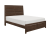 Erwan Queen Panel Bed in Espresso Finish by Home Elegance - HEL-1961RF-1 - Image 1 of 0