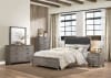 Woodrow Queen Bed in Weathered-wood by Home Elegance - HEL-2042-1 - Image 2 of 0