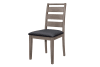 Woodrow 5 Piece Dining Room Set in Gray Finish by Home Elegance - HEL-2042-64-5 - Image 4 of 0