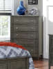 Garcia Twin Bed in Grey by Home Elegance - HEL-2046T-1 - Image 2 of 0