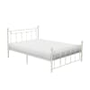 Lia Full Metal Platform Bed in White by Home Elegance - HEL-2048FW-1 - Image 2 of 0