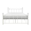 Lia Full Metal Platform Bed in White by Home Elegance - HEL-2048FW-1 - Image 3 of 0