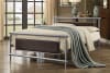 Gavino Full Metal Platform Bed in Gray by Home Elegance - HEL-2049F-1 - Image 1 of 0