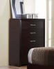 Edina Twin Bed in Brown Espresso by Home Elegance - HEL-2145T-1 - Image 5 of 0
