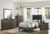Edina 4 Piece Youth Bedroom Set in Dark Gray Finish by Home Elegance - HEL-2145TNP-1-4 - Image 1 of 0