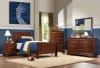 Mayville 4 Piece Youth Bedroom Set in Burnish Brown Cherry by Home Elegance - HEL-2147T-1-4 - Image 1 of 0