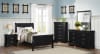 Mayville Twin Sleigh Bed in Burnished Black by Home Elegance - HEL-2147TBK-1 - Image 2 of 0
