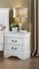 Mayville Twin Sleigh Bed in White by Home Elegance - HEL-2147TW-1 - Image 3 of 0