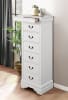 Mayville Twin Sleigh Bed in White by Home Elegance - HEL-2147TW-1 - Image 4 of 0