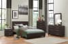 Lorenzi 6 Piece Bedroom Set in Dark Brown by Home Elegance - HEL-2220DBR-1-4 - Image 1 of 0