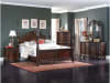 Deryn Park Queen Poster Bed in Cherry by Home Elegance - HEL-2243-1 - Image 2 of 0