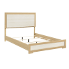 Sterling Contemporary Queen Bed in Natural and White Finish by Home Elegance - HEL-2330-1 - Image 5 of 0