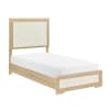 Sterling Contemporary Twin Bed in Natural and White Finish by Home Elegance - HEL-2330T-1 - Image 1 of 0