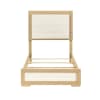 Sterling Contemporary Twin Bed in Natural and White Finish by Home Elegance - HEL-2330T-1 - Image 5 of 0