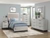 Westport Twin Platform Bed in White Oak and Gray Finish by Home Elegance - HEL-2334T-1 - Image 2 of 0