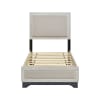 Westport Twin Platform Bed in White Oak and Gray Finish by Home Elegance - HEL-2334T-1 - Image 5 of 0