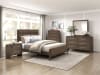 Emmett 6 Piece Queen Bedroom Set in Dark Walnut Finish by Home Elegance - HEL-2335 - Image 1 of 0