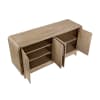 Wilshire Buffet Server in Natural Finish by Home Elegance - HEL-2350-40 - Image 4 of 0