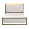 Riley 6 Piece Queen Bedroom Set w/LED Headboard in Light Brown Finish by Home Elegance - HEL-2385 - Image 2 of 0