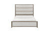 Dalston 6 Piece Queen Bedroom Set in White and Light Gray Finish by Home Elegance - HEL-2393 - Image 5 of 0