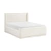 Carmel Queen Platform Bed in Textured Fabric Upholstery by Home Elegance - HEL-2396BE-1 - Image 3 of 0