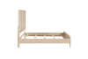 Oakmont Queen Panel Bed in Light Brown Oak Finish by Home Elegance - HEL-2418-1 - Image 5 of 0