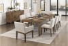Matisse 5 Piece Rectangular Dining Room Set in Dark Brown and Light Gray Finish by Home Elegance - HEL-2447-102-5 - Image 1 of 0