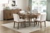 Matisse 5 Piece Round Dining Room Set in Brown and Light Gray Finish by Home Elegance - HEL-2447-60RD-5 - Image 1 of 0