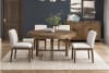Matisse 5 Piece Round Dining Room Set in Brown and Light Gray Finish by Home Elegance - HEL-2447-60RD-5 - Image 2 of 0