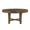 Matisse 5 Piece Round Dining Room Set in Brown and Light Gray Finish by Home Elegance - HEL-2447-60RD-5 - Image 4 of 0
