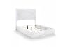 Orlo 6 Piece Contemporary Queen Bedroom Set with LED Lighting in white Finish by Home Elegance - HEL-2455 - Image 4 of 0