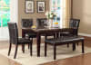 Teague 5 Piece Dining Set in Espresso by Home Elegance - HEL-2544-64-5 - Image 1 of 0