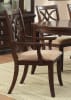 Keegan 7 Piece Dining Set in Rich Brown Cherry by Home Elegance - HEL-2546-96-7 - Image 4 of 0