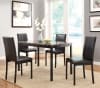 Tempe 5 Piece Dining Set in Black by Home Elegance - HEL-2601-48-5 - Image 1 of 0