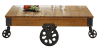 Factory 2 Piece Occasional Table Set in Burnished Rustic Wood by Home Elegance - HEL-3228-30 - Image 3 of 0