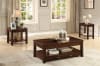 Ballwin 2 Piece Occasional Table Set in Deep Cherry by Home Elegance - HEL-3256RF-30 - Image 2 of 0