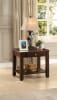 Ballwin 2 Piece Occasional Table Set in Deep Cherry by Home Elegance - HEL-3256RF-30 - Image 4 of 0