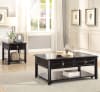 Carrier 2 Piece Occasional Table Set in Dark Espresso by Home Elegance - HEL-3257RF-30 - Image 1 of 0