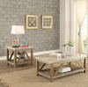 Ridley 2 Piece Occasional Table Set in Weathered Wood by Home Elegance - HEL-3551-30 - Image 1 of 0