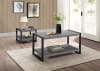 Dogue 2 Piece Occasional Table Set in Gunmetal by Home Elegance - HEL-3606-30 - Image 1 of 0