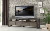 Prudhoe 76" TV Stand in 2-Tone by Home Elegance - HEL-4550-76T - Image 1 of 0