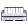 Constance Daybed with Lift-up Trundle in Navy Blue Finish by Home Elegance - HEL-4983BU-NT - Image 1 of 0
