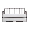 Constance Daybed with Lift-up Trundle in Dark Bronze Finish by Home Elegance - HEL-4983DZ-NT - Image 1 of 0