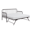 Constance Daybed with Lift-up Trundle in Dark Bronze Finish by Home Elegance - HEL-4983DZ-NT - Image 2 of 0