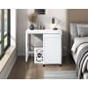 Salina 3 Piece Nesting Desk Set with Stool in White Finish by Home Elegance - HEL-4998WHT - Image 4 of 0