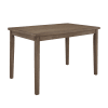 Ahmet 5 Piece Dining Set in Walnut by Home Elegance - HEL-5039BR-48-5 - Image 4 of 0