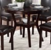 Shankmen 5 Piece Round Dining Set in Espresso by Home Elegance - HEL-5104-5PK - Image 3 of 0