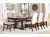 Yates 5 Piece Dining Set in Dark Oak by Home Elegance - HEL-5167-96-5FS - Image 4 of 0