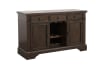 Reid Traditional Server with Storage in Dark Cherry Finish by Home Elegance - HEL-5267RF-55 - Image 1 of 0