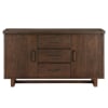 Franco Modern Rustic Storage Server in Walnut Finish by Home Elegance - HEL-5414-40 - Image 1 of 0